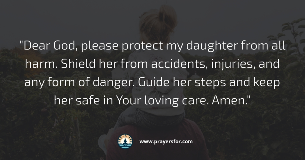 prayer for my daughter